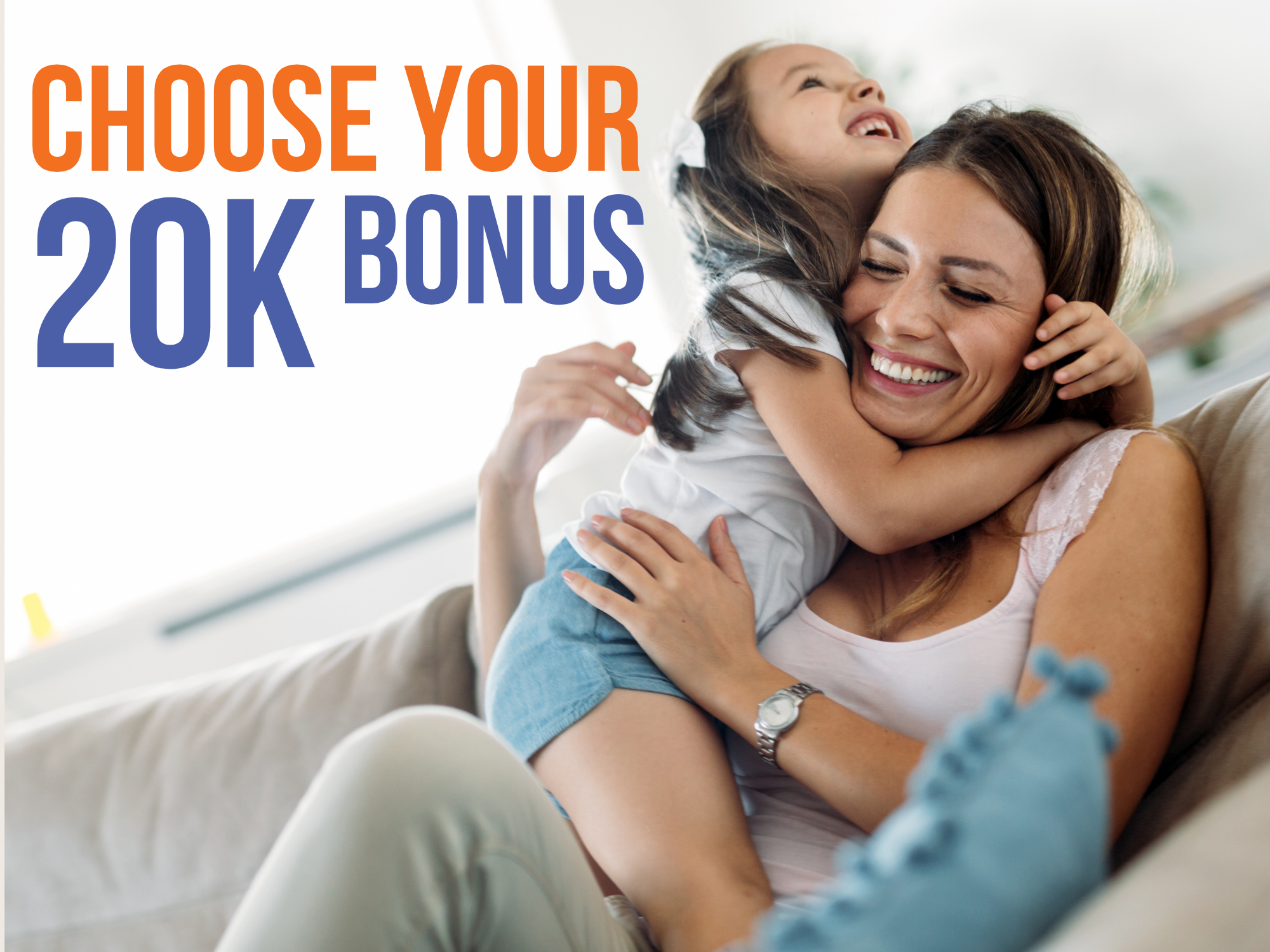 choose your 20k bonus
